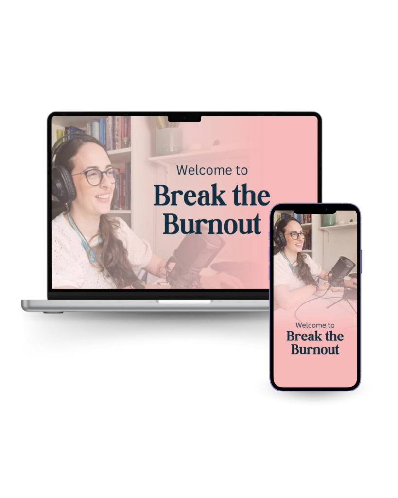 break the burnout course helping entrepreneurs to get out of business owner burnout